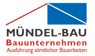 Logo von MÜNDEL-BAU mit Link zur Homeseite
